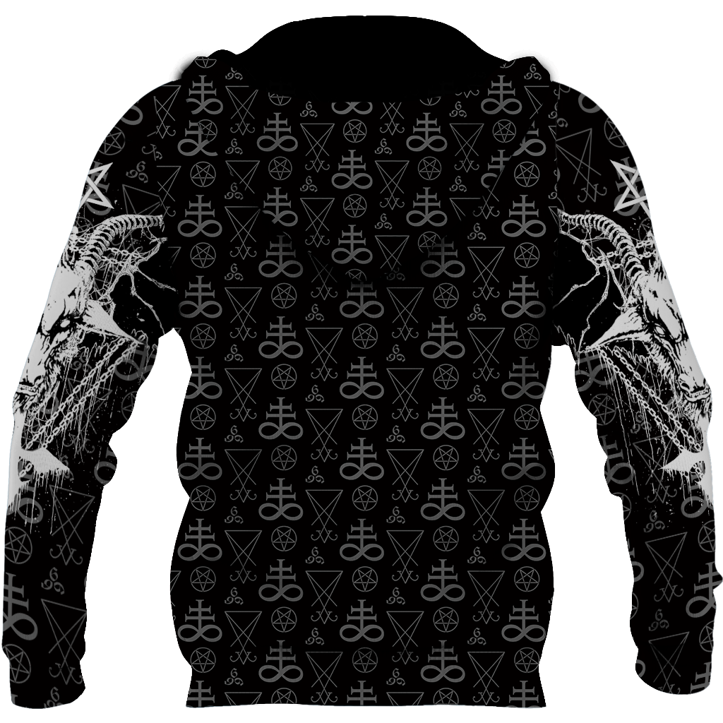 Satanic All Over Printed Hoodie MP856 - Amaze Style™-Apparel