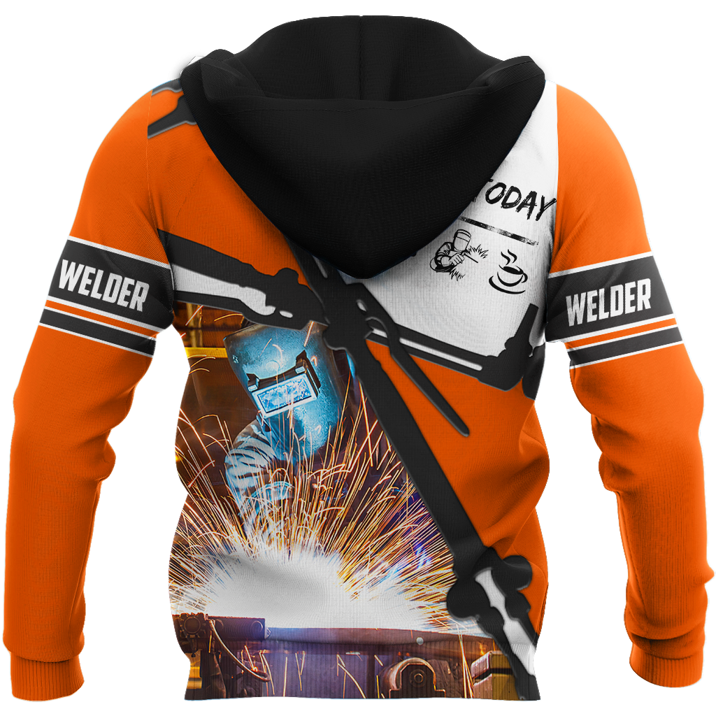 Premium Unisex All Over Printed Plan For Today Welder Shirts MEI