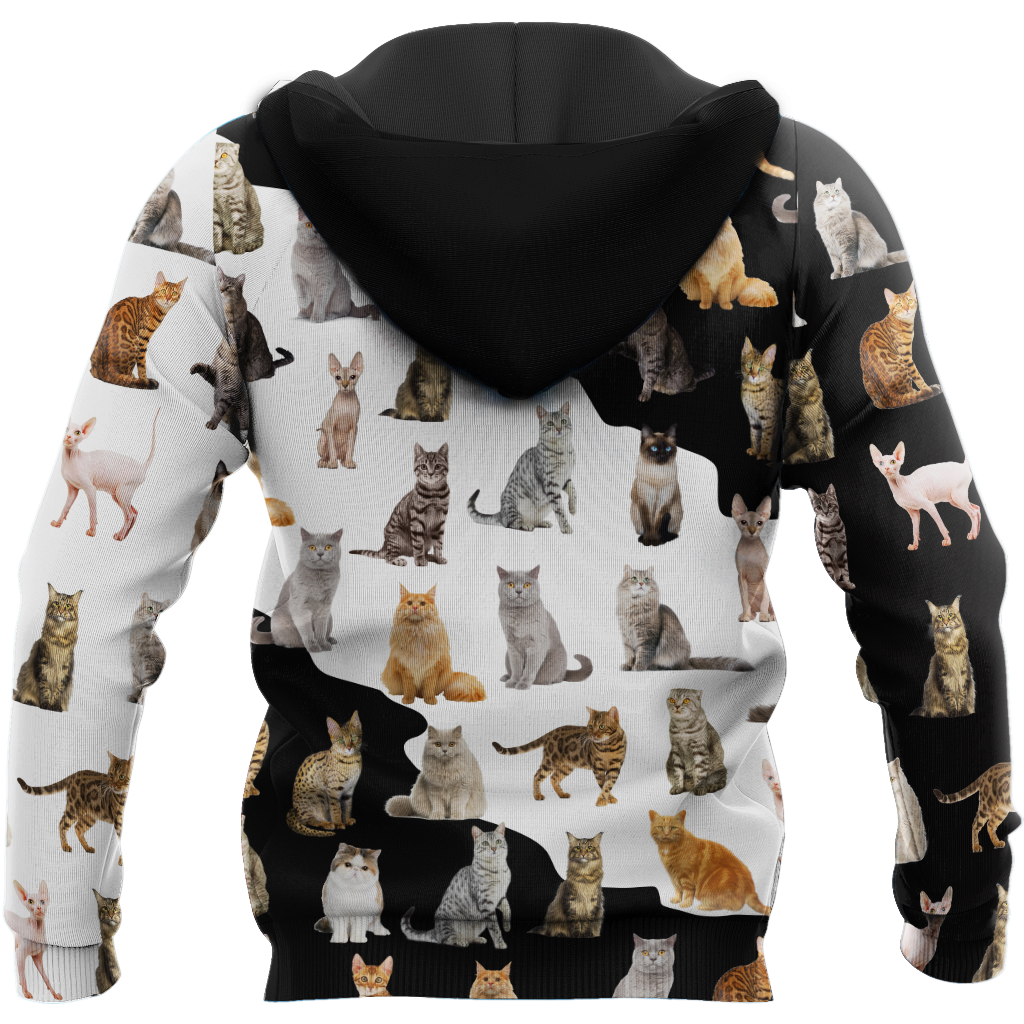 Love Cat World premium hoodie sweatshirt