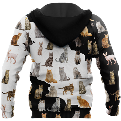 Love Cat World premium hoodie sweatshirt