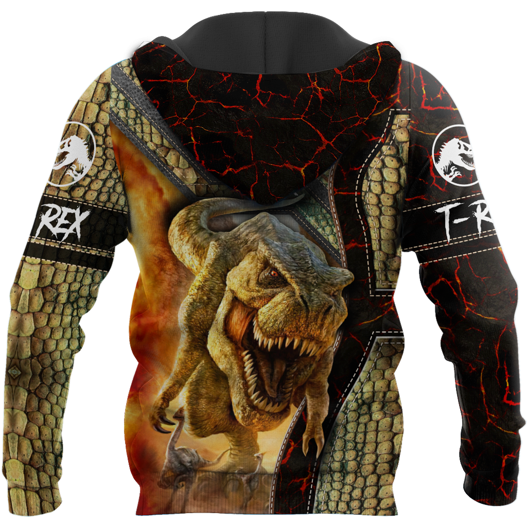 Dinosaur T-rex Master 3D all over printed shirts