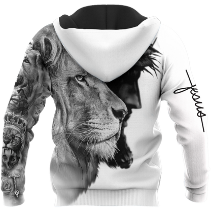 Lion God Gothic Vibe - Christian - 3D All Over Printed Style for Men and Women