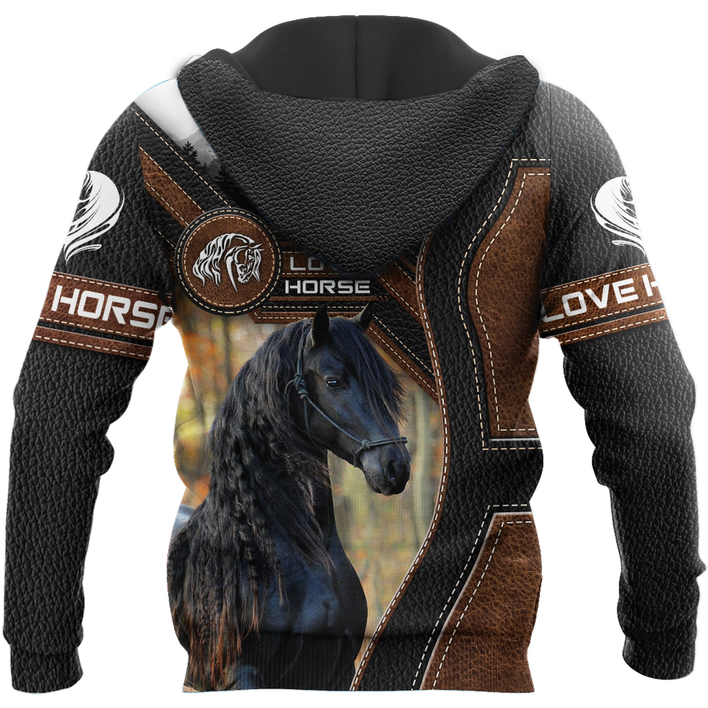 Love Beautiful Horse 3D All Over Printed Shirts For Men And Women TR1505204S - Amaze Style™-Apparel