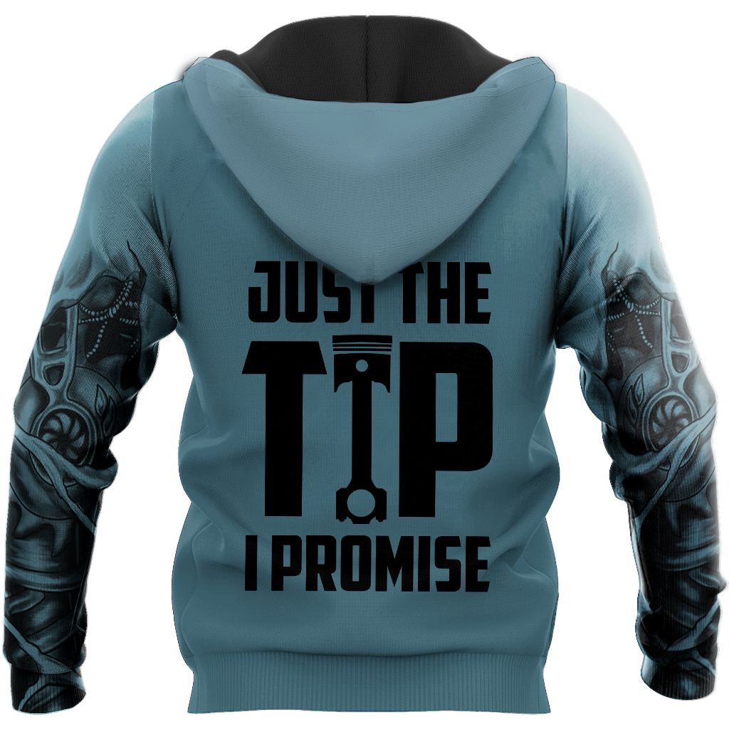 Mechanic Just The Tip I Promise 3D All Over Printed Hoodie For Men and Women TN