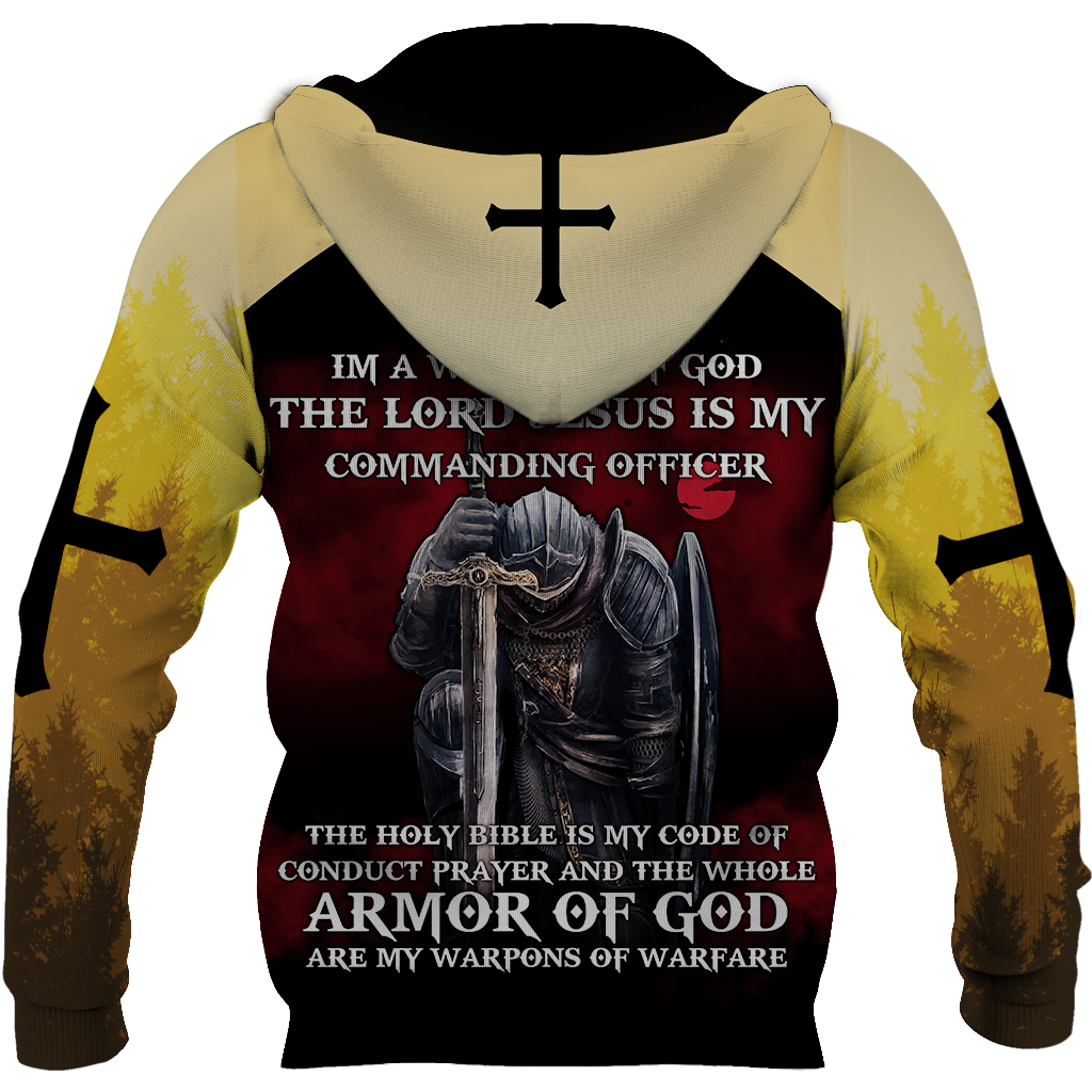 Knight God Jesus 3D All Over Printed Shirt Hoodie For Men And Women JJ240302 - Amaze Style™-Apparel