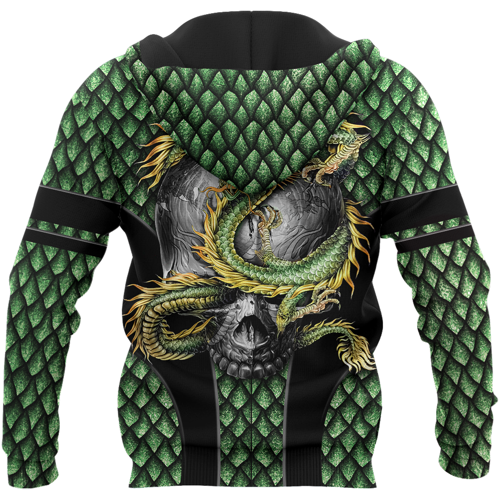 Skull dragon 3D all over printed for men and women HAC140803