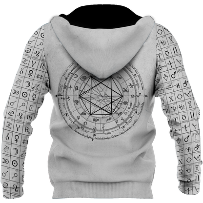 Alchemy Birth Chart 3D All Over Printed Shirts Hoodie JJ160302 - Amaze Style™-Apparel