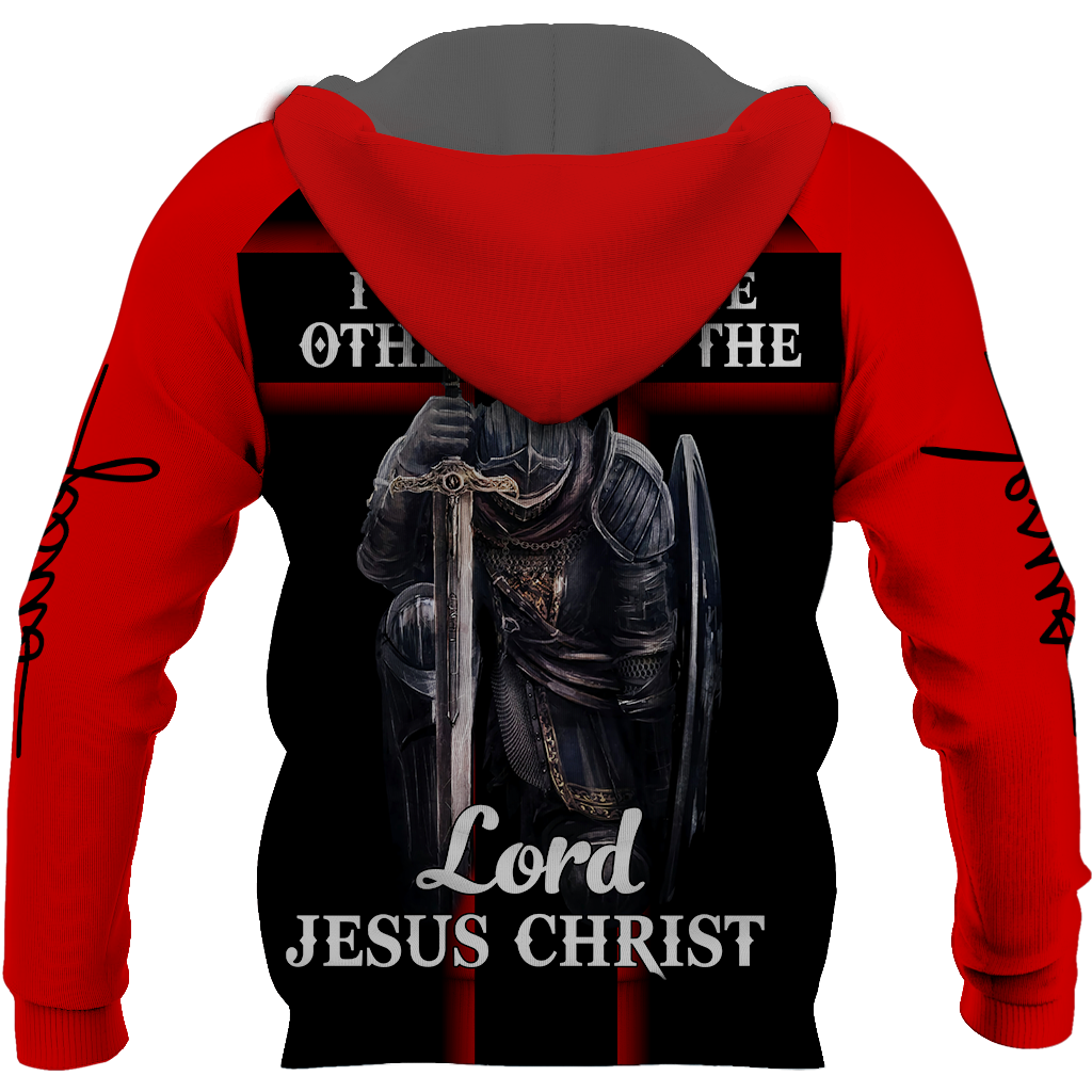 I Bow To None Other Than Lord Jesus Christ Knight Templar 3D All Over Printed Shirt Hoodie MP828 - Amaze Style™-Apparel