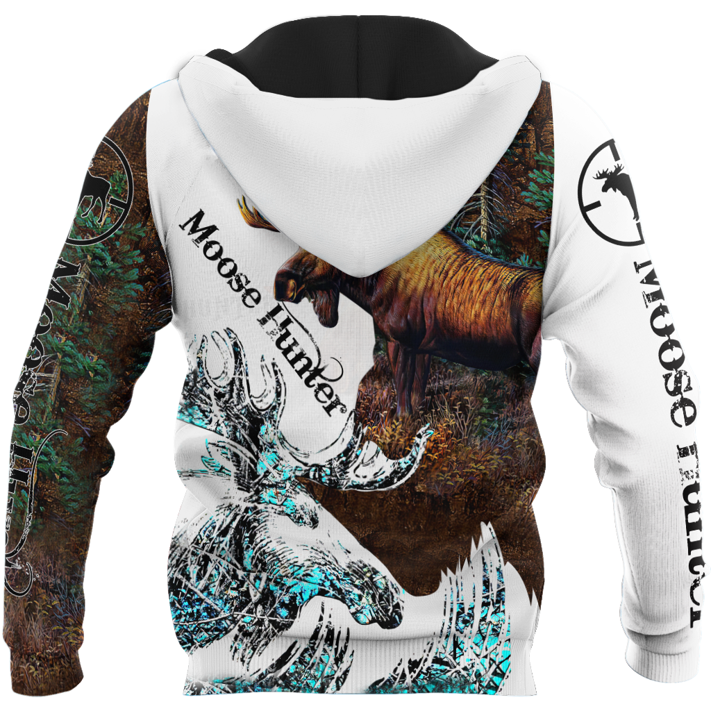 Over Printed Beautiful Moose Hunting MEI09092005 -MEI