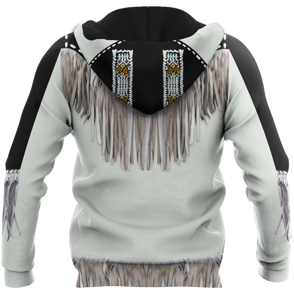Cowboy Jacket No4 Cosplay 3D Over Printed Unisex Deluxe Hoodie ML