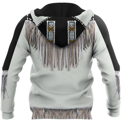 Cowboy Jacket No4 Cosplay 3D Over Printed Unisex Deluxe Hoodie ML
