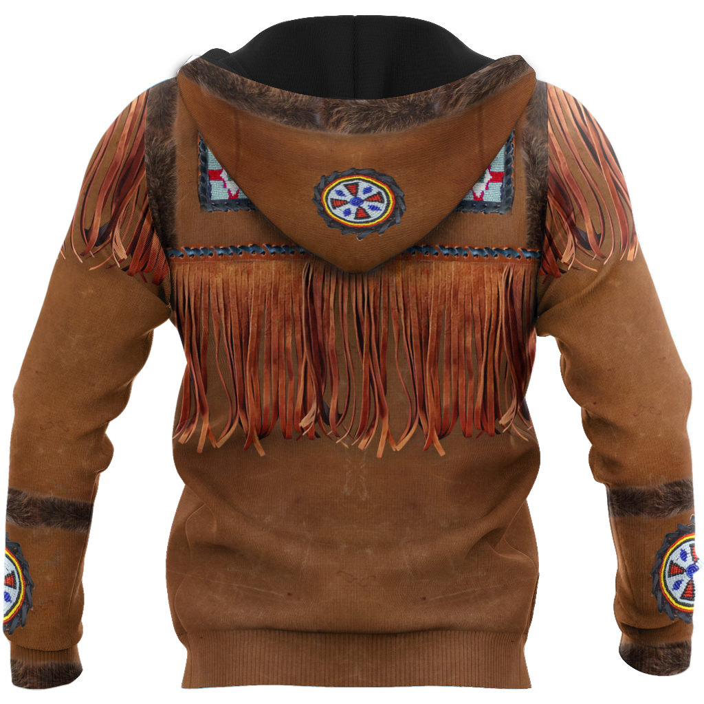 Cowboy Jacket No5 Cosplay 3D Over Printed Unisex Deluxe Hoodie ML