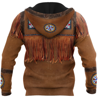 Cowboy Jacket No5 Cosplay 3D Over Printed Unisex Deluxe Hoodie ML