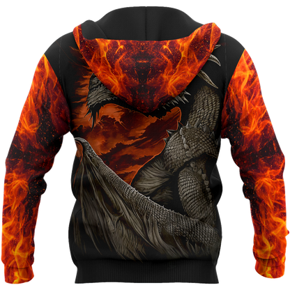 Dragon 3D Hoodie Shirt For Men And Women