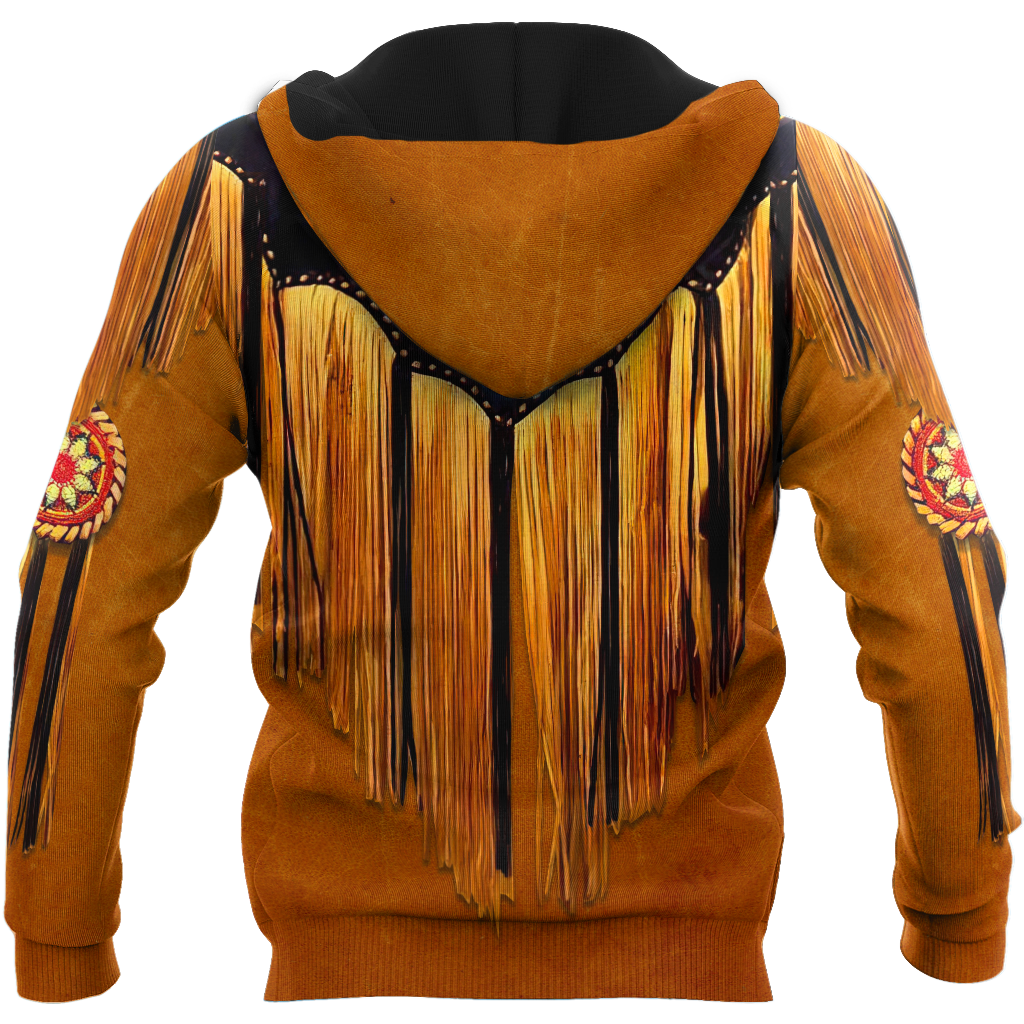 Cowboy Jacket No6 Cosplay 3D Over Printed Unisex Deluxe Hoodie ML