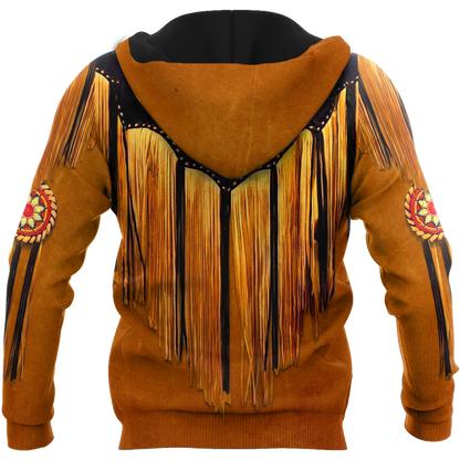 Cowboy Jacket No6 Cosplay 3D Over Printed Unisex Deluxe Hoodie ML