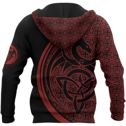 Dragon Tattoo Art  Hoodie T Shirt For Men and Women HAC050603