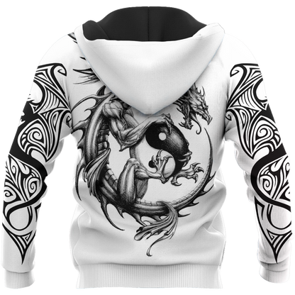 Tattoo and Dungeon Dragon Hoodie T Shirt For Men and Women HAC250504-NM-Apparel-NM-Hoodie-S-Vibe Cosy™
