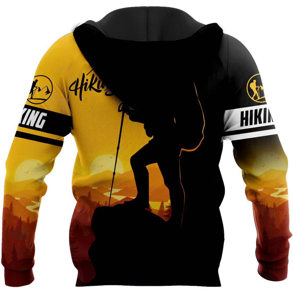 Hiking trails open sunset 3D all over printed shirts for men and women