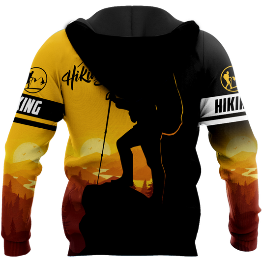 Hiking trails open sunset 3D all over printed shirts for men and women