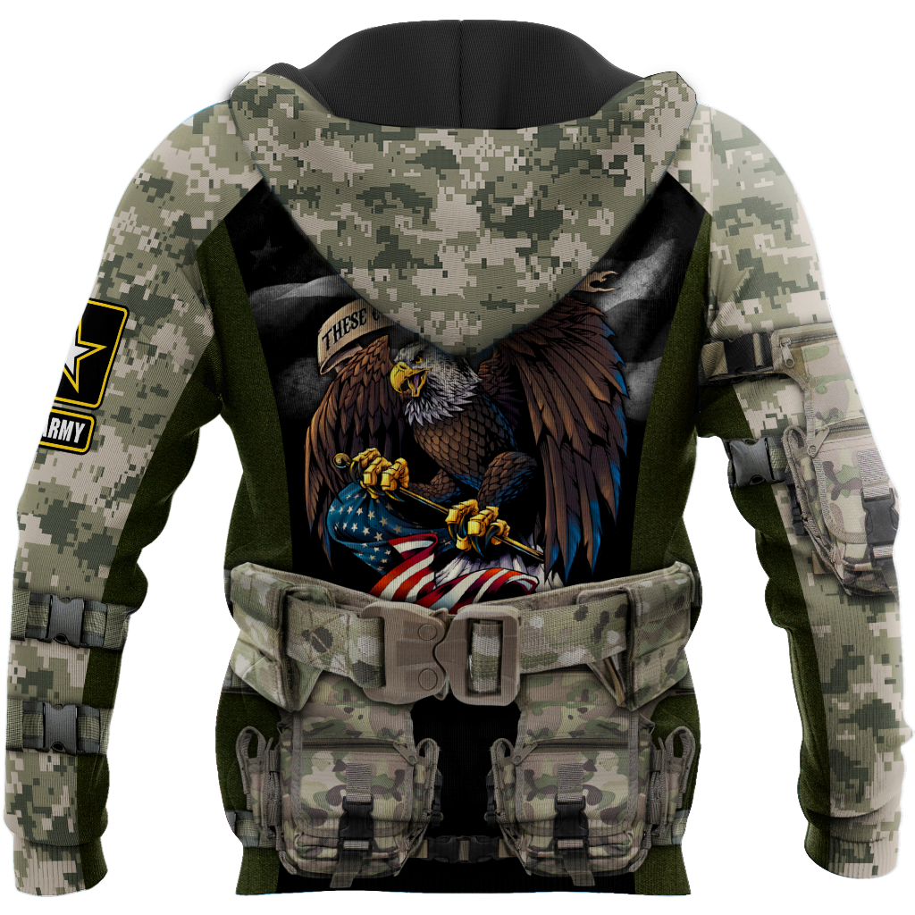 Army Veteran Our Flag Does Not Fly Because The Wind 3d shirts Proud Military