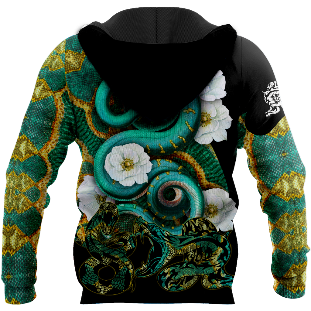 Snake 3D All Over Printed Unisex Shirt
