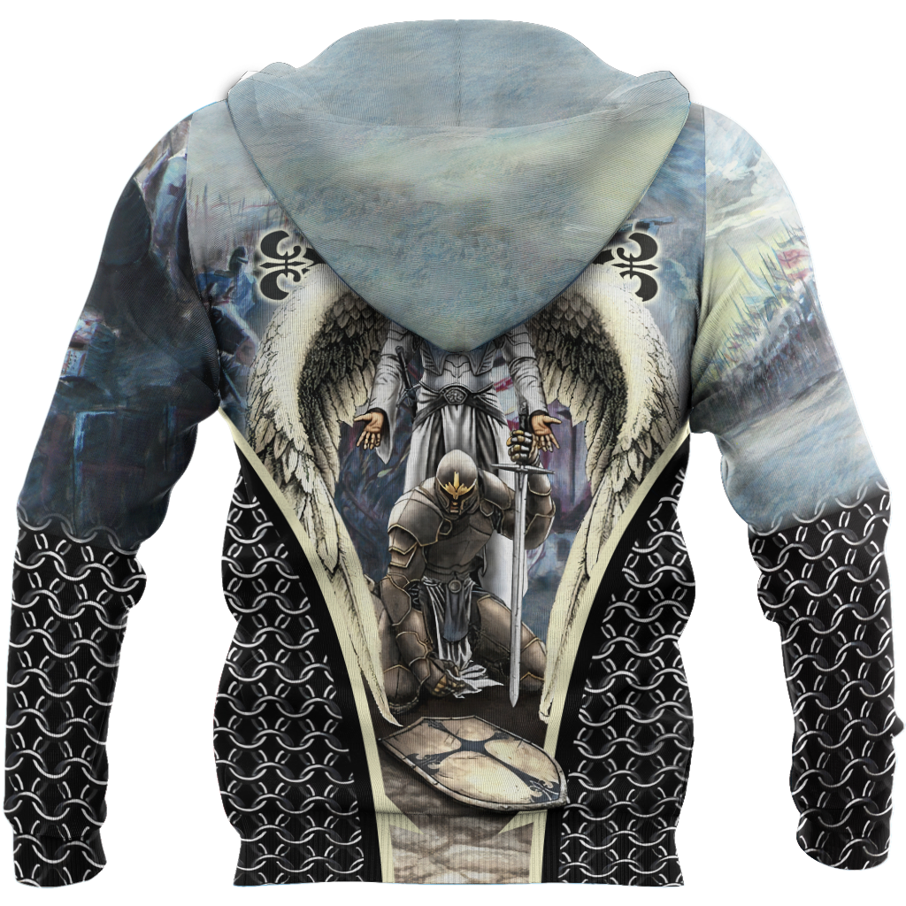 Knight templar 3D all over printed for men and women HHT07092017