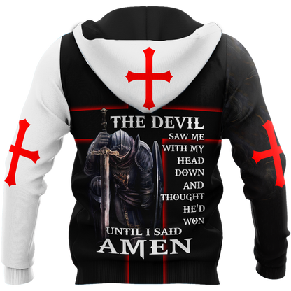 The Devil Saw Me With My Head Down 3D All Over Printed Shirts For Men and Women Pi250501S13