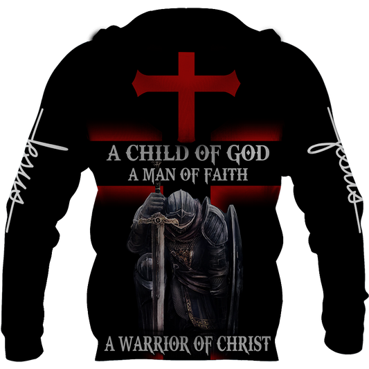 Knight God Jesus 3D All Over Printed Shirt Hoodie For Men And Women JJ060401 - Amaze Style™-Apparel