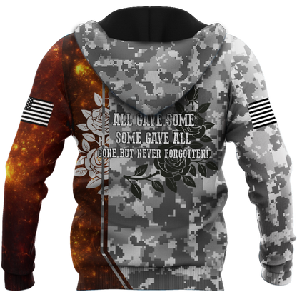 Memorial day Remember and honor the heroes 3D over printed shirts grey TR220403 - Amaze Style™-Apparel