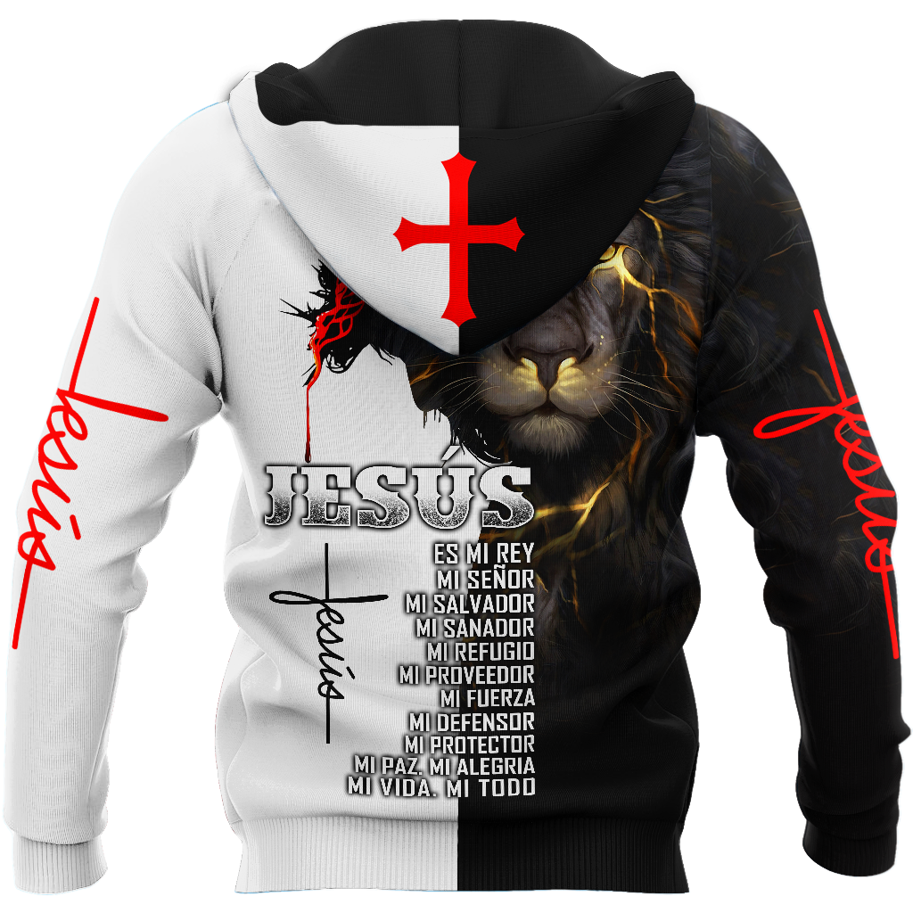 Jesús es mi rey mi señor	3D All Over Printed Shirts For Men and Women Pi12062003