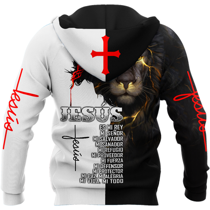 Jesús es mi rey mi señor	3D All Over Printed Shirts For Men and Women Pi12062003