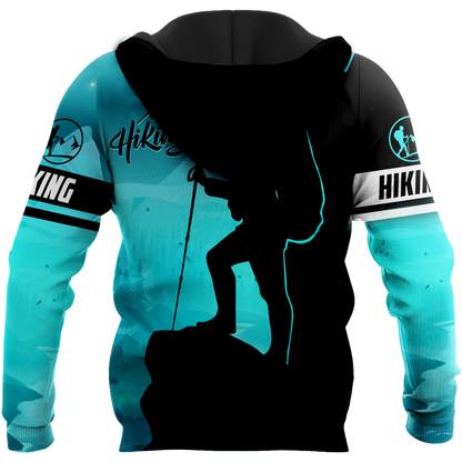 Hiking trails open mountain 3D all over printed shirts for men and women