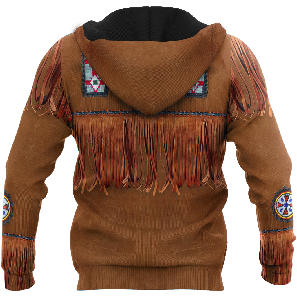 Cowboy Jacket No1 Cosplay 3D Over Printed Unisex Deluxe Hoodie ML