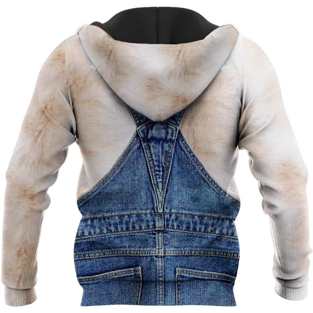 Love Cat cover Ragdoll face hair 3D all over shirt for women
