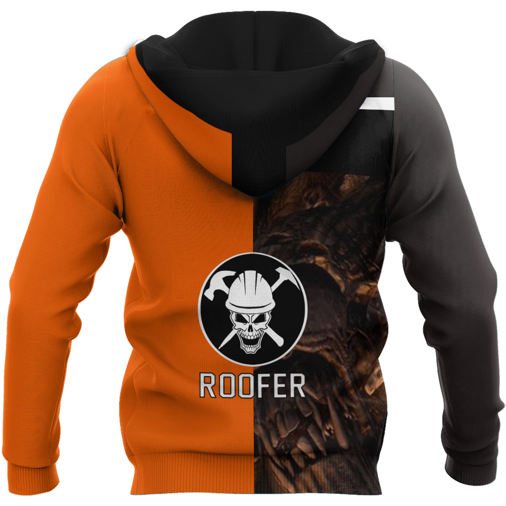 Roofer All Over Printed Hoodie For Men MEI
