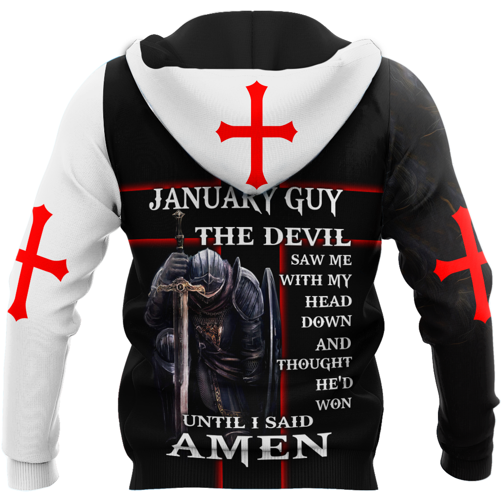 January Guy- Until I Said Amen 3D All Over Printed Shirts For Men and Women Pi250501S1