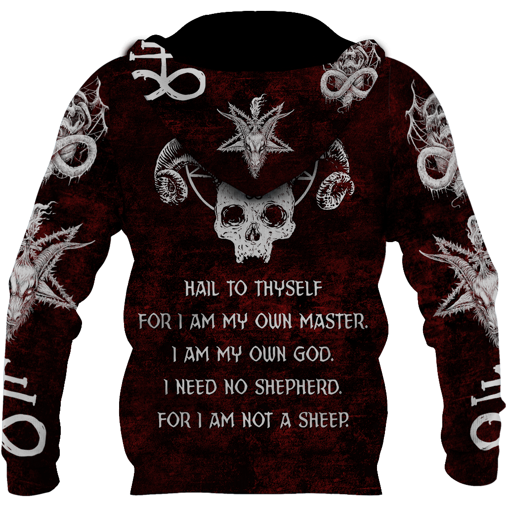 Satanic Tribal 3D All Over Printed Hoodie Shirts For Men And Women MP180305a - Amaze Style™-Apparel