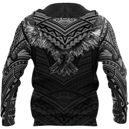 Eagle Tatoo Hoodie 3D All Over Printed Shirts For Men Pi25072002-LAM-Apparel-LAM-Hoodie-S-Vibe Cosy™
