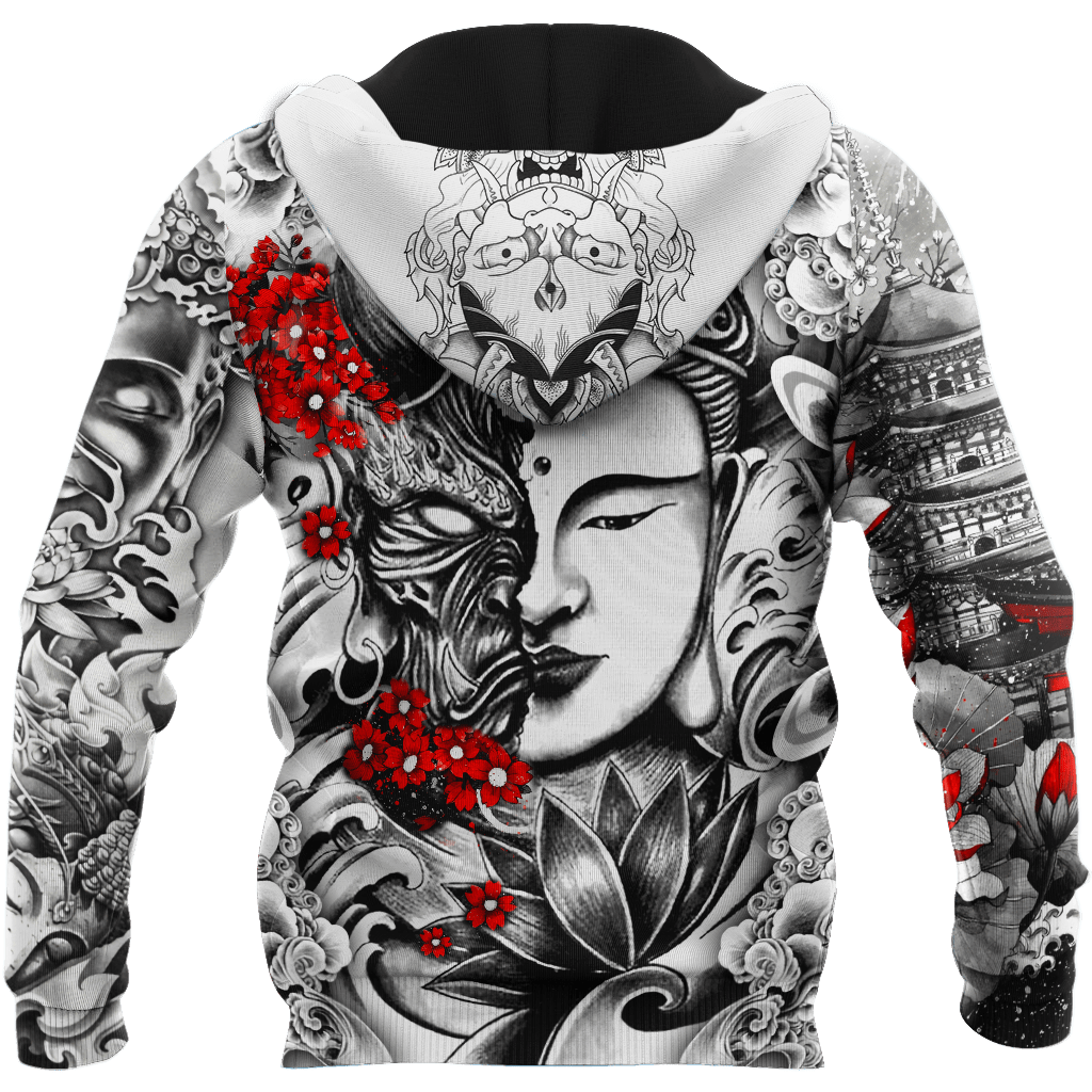 Japanese Tattoo 3D All Over Printed Unisex  Hoodie-ML