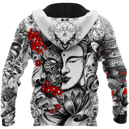 Japanese Tattoo 3D All Over Printed Unisex  Hoodie-ML