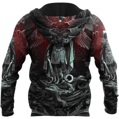 Cricle Of Hell Cover 3D Over Printed Hoodie for Men and Women-ML