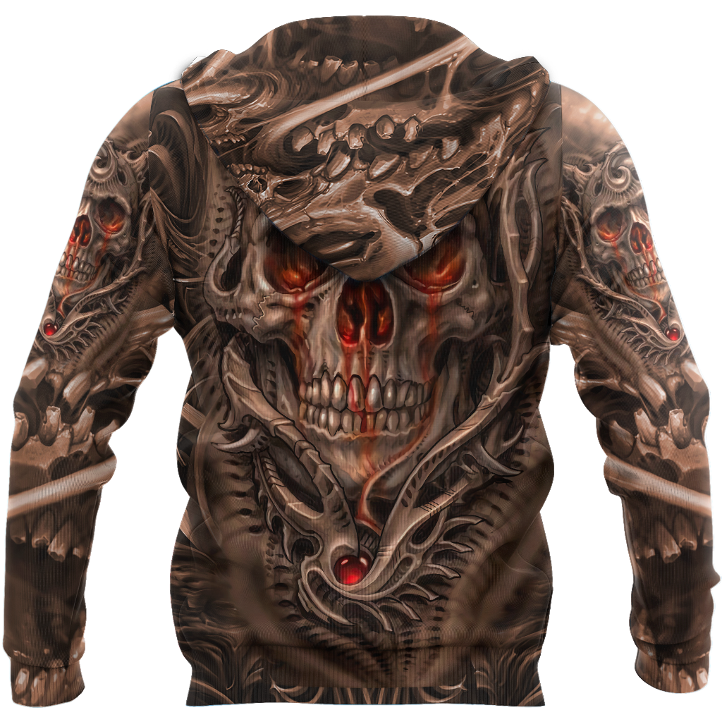 Premium Unisex All Over Printed Skull Shirts MEI