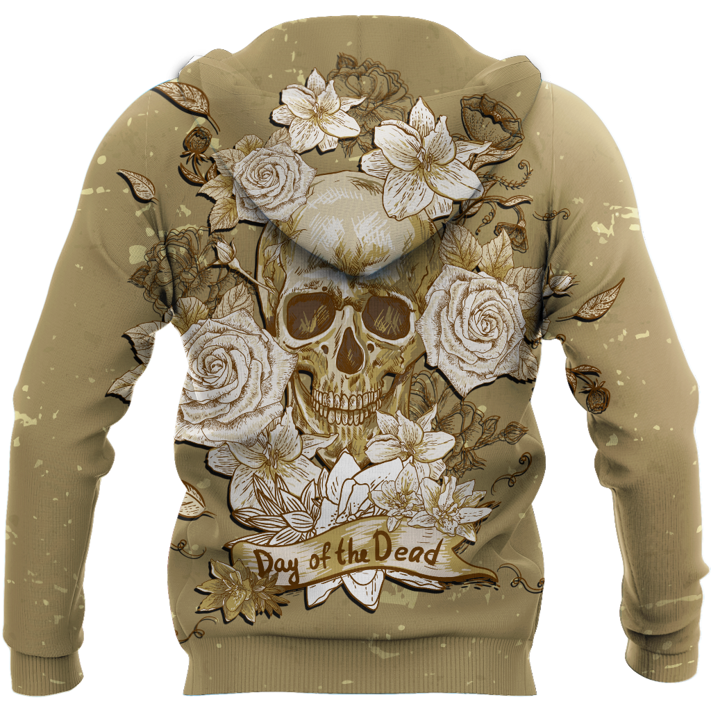 Skull day of the dead 3D all over printed for man and women QB05272003 - Amaze Style™-Apparel