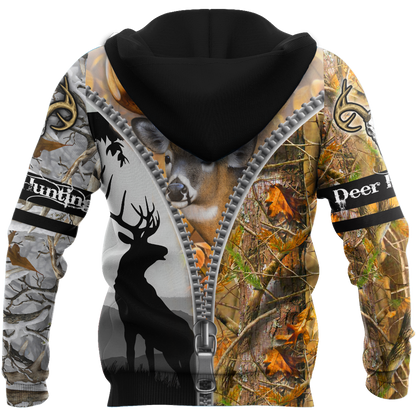 Deer Hunting 3D All Over Printed Shirts For Men HHT27082002-LAM