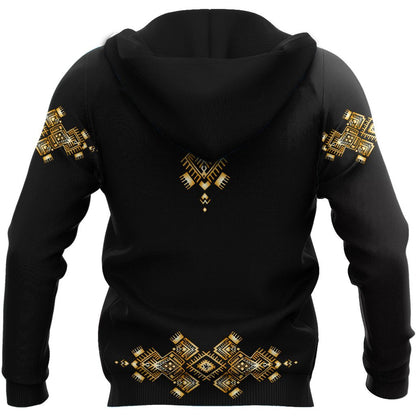 African Luxury Pattern Hoodie