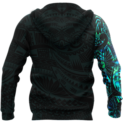 Horse Aotearoa Maori Manaia 3D Unisex Hoodie