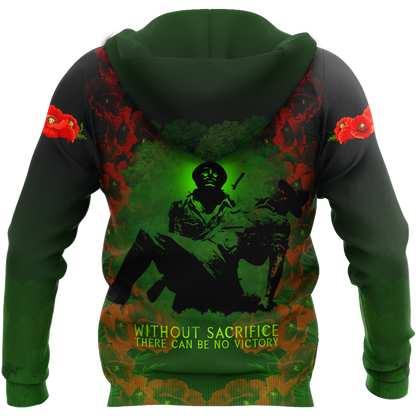 The salute to heroes 3d all over printed shirt and short for man and women