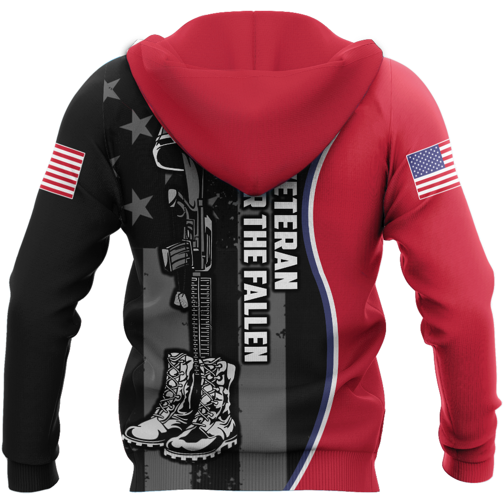 US Veteran Honor The Fallen 3D All Over Printed Shirts For Men and Women TA09152005
