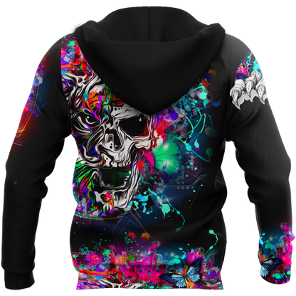 Love Skull animal full color 3D all over printed for man and women QB06092002